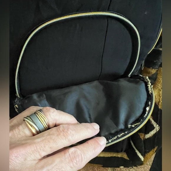 Authentic African mudcloth backpack - Picture 3 of 7